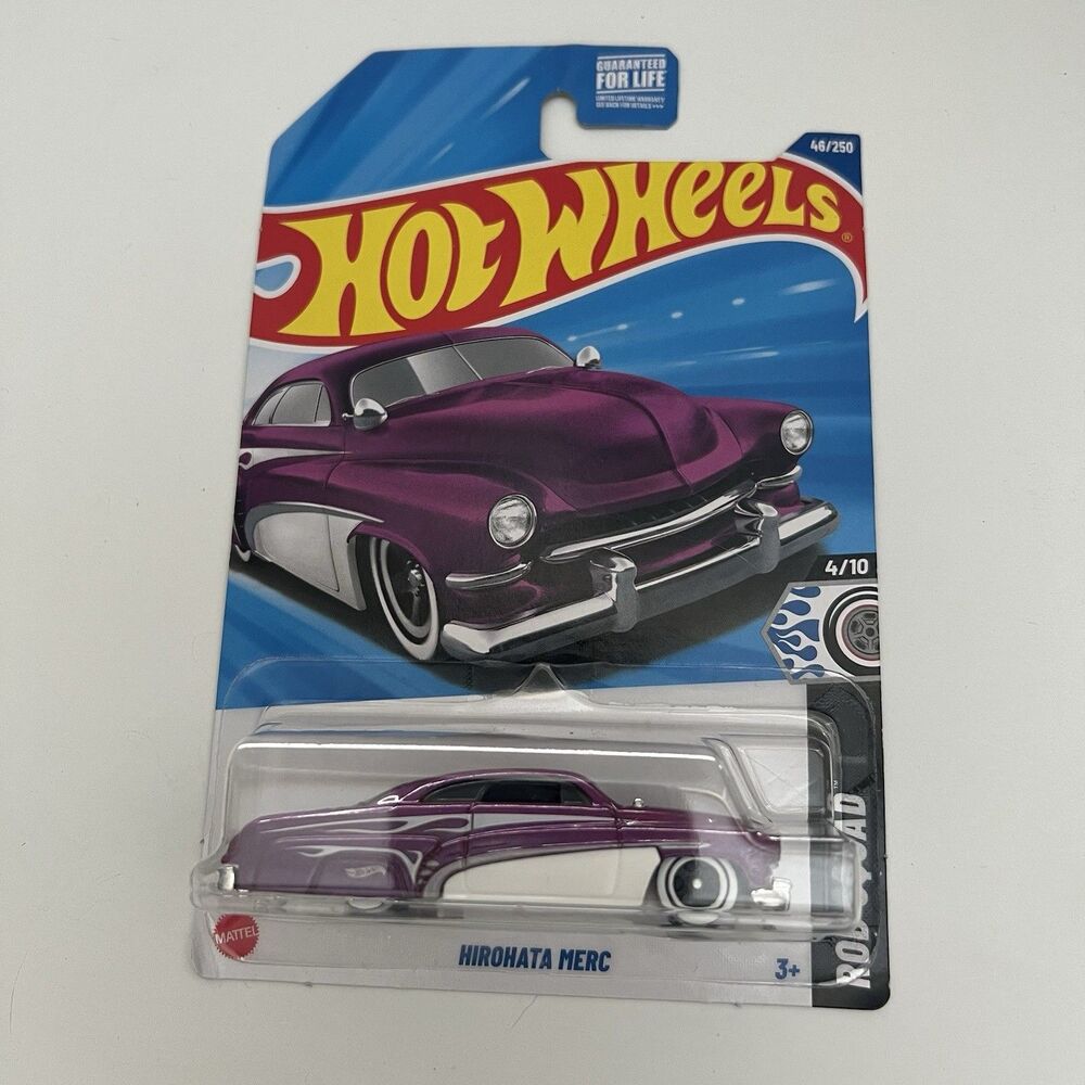 Hot Wheels Mattel 2025 Hirohata Merc Rod Squad 46/250 Purple 4/10 NEW Sealed